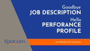 job description vs performance profile